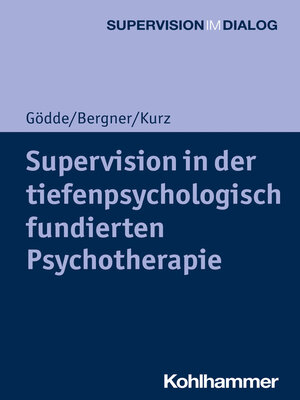 cover image of Supervision in der tiefenpsychologisch fundierten Psychotherapie
